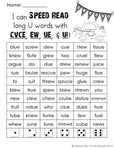 a printable worksheet with words and pictures to help students learn how to read