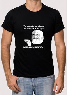 Camiseta Meme Watching U Skeleton