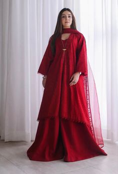 Wedding Function Dress, Occasional Outfits, Red Dress Design, Function Dress, Shoes Guide, Desi Fits, Eastern Dresses, Desi Dress, Frock Designs