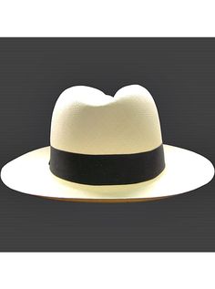 Brand: Gamboa PremiumColor: Natural Material: Toquilla Straw Brim: 7 - 8 cm. (2.76"- 3.16")Grade: 19 - 20 (Fine Fine)learn more Sweatband: Cotton Twill, 3 cm. (1.18") Crown: 10.37 - 10.87 cm. (4.1" - 4.3") Ribbon: Linen Description: A luxurious hat, handmade in Montecristi, the worldwide famous Panama Hat town in Ecuador. This Panama Fedora hat (Tuis) is a top quality, classic and elegant hat. Each hat is individually blocked and trimmed to meet the highest quality standards.Each Gamboa Premium Poncho Pullover, California Gold, Elegant Hats, Premium Colors, Quality Hats, Cow Boy, Fedora Hat, Natural Material, Hat Making