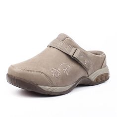 Therafit's Austin Slip On is the hottest new trend in comfort clogs. With a delicate balance of soft leather uppers and tough rubber soled bottoms, they can handle any kind of weather or terrain. Fits Narrow to Medium Width. Shoe fits small. For a roomier feel consider ordering 1/2 size larger. Spring Outdoor Walking Shoes With Arch Support, Outdoor Slip-ons With Ortholite Insole, Slip-on Clogs For Walking, Sporty Clogs With Arch Support, Comfortable Leather Clogs For Outdoor, Comfortable Leather Outdoor Clogs, Cushioned Footbed Clogs For Walking, Spring Outdoor Clogs With Cushioned Footbed, Sporty Round Toe Clogs For Walking