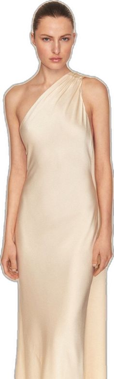 Elegant Bias Cut Square Neck Midi Dress, Elegant Square Neck Bias Cut Midi Dress, Elegant Bias Cut Midi Dress With Square Neck, Elegant Square Neck Bias Cut Slip Dress, Elegant Square Neck Slip Dress With Bias Cut, Elegant Slip Dress With Bias Cut And Square Neck, Elegant Silk Midi Dress With Square Neck, Beige Evening Dress With Asymmetrical Neckline, Elegant Square Neck Slip Dress For Formal Occasions