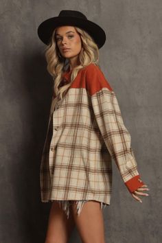 Discover the rugged charm and unique style of the Great Plains Corduroy Flannel Mix Match Jacket. This distinctive outerwear piece combines the classic warmth of flannel with the timeless texture of corduroy, creating a versatile jacket that's perfect for anyone who appreciates the blend of traditional and contemporary fashion elements. The Great Plains Jacket features panels of soft flannel juxtaposed with rich corduroy, offering both visual interest and varied texture. The mix-match design not only enhances the jacket's aesthetic appeal but also increases its functionality by providing added warmth and durability where it's needed most. The flannel sections are crafted from high-quality, warm material that's ideal for chilly days, while the corduroy adds a touch of sophistication and ext Plain Jacket, Match Design, Flannel Shacket, Reef Shoes, Fashion Elements, Versatile Jacket, Great Plains, Western Boho, Cardigan Vest