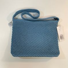 Nwt, Sak Fabiana Crochet Purse. Smoke Free, Pet Free Home. Elegant Blue Crochet Bag For Everyday Use, Elegant Blue Crochet Bag, Elegant Blue Shoulder Bag For The Beach, Blue Casual Crochet Bag With Adjustable Strap, Casual Blue Crochet Bag With Adjustable Strap, Casual Blue Crochet Bag For Everyday Use, Blue Woven Shoulder Bag For Spring, Casual Blue Crochet Bag, Blue Crochet Bag For Everyday Spring Use