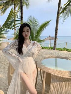 S: Length 145cm Bust 88cm Waist 68cm Shoulder 38cm Sleeve 67cm M: Length 146cm Bust 92cm Waist 72cm Shoulder 39cm Sleeve 68cm L: Length 147cm Bust 96cm Waist 76cm Shoulder 40cm Sleeve 69cm Note: 1. Please follow the size chart to select the size and do not select directly to your habits. 2. The size may have 1-3 cm differs due to manual measurement. 3. As we all know, the different computers display colors differently, the color of the actual item may vary slightly from the following images. Mod Midi White Dress, Long Evening Dresses Elegant, Orange Pink Color, Neck Wedding Dress, Beach Clothes, Summer Elegant, Black Evening Dresses, Gowns Of Elegance, Evening Dresses Elegant