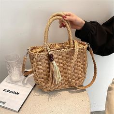 Shipping: Worldwide Express Shipping AvailableDelivery time: 7-15Days Fast ShippingReturns: Fast refund, 100% Money Back Guarantee.Brand Name: JILL MILLHandbags Type: Shoulder BagsTypes of bags: Shoulder & Crossbody BagsMain Material: StrawLining Material: PolyesterShape: Casual TotePlace Of Origin: HE BEI ProvincePlace Of Origin: HE BEI  ProvinceOrigin: Mainland ChinaCN: HebeiHardness: SOFTPattern Type: KnittingInterior: Interior Slot PocketInterior: Cell Phone PocketDecoration: BeadingDecorati Beige Straw Bag With Mobile Phone Bag For Spring, Trendy Beige Straw Bag With Mobile Phone Bag, Beige Straw Bag With Mobile Phone Pocket For Spring, Beige Straw Bag With Mobile Phone Holder For Spring, Spring Beige Straw Bag With Mobile Phone Holder, Trendy Natural Straw Bag With Mobile Phone Holder, Beige Straw Beach Bag With Phone Holder, Trendy Natural Straw Bag With Phone Holder, Summer Beach Bag With Mobile Phone Bag In Beige