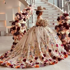 Luxury Quinceanera Dress A-Line Off-Shoulder Floral Appliques Crystal Ball Gowns | eBay Vestido Charro, 15 Party Ideas, Quince Planning, Quince Themes, Charro Quinceanera Dresses, Mexican Quinceanera Dresses, My Quinceanera, Quinceanera Themes Dresses, Quince Stuff