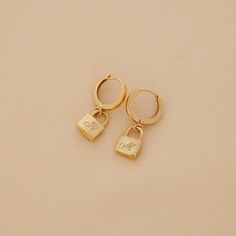 Lira Earrings - Are You Am I Earrings Artificial, Earwigs, Paired Jewelry, Hammered Hoop Earrings, Upper Case, Girly Jewelry, Way Down, Jewelry Inspo, Ear Jewelry