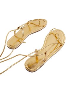 PRICES MAY VARY. The gold flat sandals is lightweight and non-slip, keeping you walking steadily during summer days Gold sandals for women dressy, special and fashion open toe with lace up, add sharpness and uniqueness to your chic and sophistic look These gold strappy sandals, strap up wrap up sandals, go with skirt,pants of any colors and styles Suitable for walking, shopping, party, travel, holiday and any other daily Please refer to the Item Description below for Size Details.（The item descr Summer Flat Sandals, Gold Flat Sandals, Gold Gladiator Sandals, Gold Strappy Sandals, Tie Up Sandals, Summer Sandals Flat, Sandals Strappy, Shopping Party, Wrap Sandals