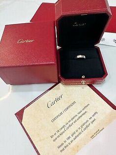 Top Seller for Cartier LOVE 18k White Gold 3.5mm Wedding Band Ring Size 49 US 4.75 Box Receipt, Bags Cartier Yellow Gold Diamond Wedding Ring, Cartier Yellow Gold Wedding Diamond Ring, Designer 14k Gold Wedding Rings, Cartier Gold Wedding Rings, Classic Formal Couple Rings Stamped 14k, Luxury Diamond Couple Rings As Gift, Luxury Brilliant Cut Couple Rings For Gift, Luxury Cartier Rings For Anniversary, Cartier 14k Gold Diamond Wedding Ring