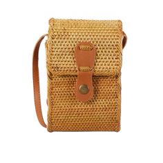 Crown Vintage Rattan Phone Crossbody Bag Carry Just The Essentials With The Rattan Phone Crossbody Bag From Crown Vintage. This Compact Handbag Flaunts Island Vibes With Its Woven Construction And Structured Shape. Features * Woven Rattan * Foldover Snap Closure * Shoulder Strap With 24" Max. Drop * Fabric Lining (See Pic) * Approx / 4.5" L X 2.75" W X 7" H Nwt / Smoke Free Closet Rectangular Beige Phone Bag For Travel, Beige Shoulder Phone Bag For Travel, Brown Straw Travel Bag With Mobile Phone Pocket, Brown Straw Bag With Mobile Phone Pocket For Travel, Rectangular Brown Phone Bag For Beach, Travel-friendly Beige Phone Bag With Adjustable Strap, Travel Phone Bag Beige With Adjustable Strap, Beige Travel Phone Bag With Adjustable Strap, Brown Rectangular Phone Bag For Beach