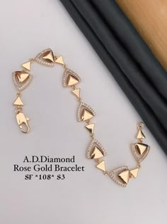 Rose Gold Bangles Design Latest, Latest Bracelet Designs Gold For Women, Latest Gold Ring Designs, Fashion Jewelry Necklaces Gold, Hand Jewelry Rings, Gold Bracelet Simple