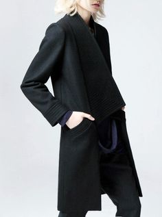 Formal Black Wool Coat With Lapel Collar, Black Long Wool Coat With Pockets, Black Wool Coat For Formal Fall Occasions, Formal Black Wool Coat For Fall, Black Single-breasted Pea Coat For Tailoring, Black Wool Pea Coat With Lapel Collar, Black Single Breasted Wool Coat With Lapel Collar, Black Wool Blazer With Pockets, Black Single-breasted Wool Coat With Lapel Collar