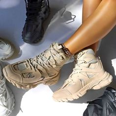 Elevate Your Style In These Low-Key But Fly Chunky High Top Sneakers Featuring Smooth Vegan Leather In A Cool Neutral Palette. Lace Up Closure. Fits True To Size On Most. Available In : Nude, White. Shoes Chunky, Women Shoes Online, Neutral Palette, Wedge Sneaker, Beige Color, Shoes Online, High Top, Top Sneakers, Combat Boots