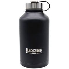 the black canyon water bottle is shown