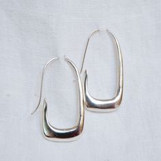 For a more modern and architectural look, these hoops are the perfect balance of masculine and feminine beauty, coming together to make a great everyday earring! Approximately 1.5 inches long and 1 inch wide Masculine And Feminine, Feminine Beauty, Everyday Earrings, Jewelry Care, Fashion Earrings, Gold Filled, 1 Inch, Brass, Sterling Silver