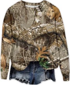 Fall Camouflage Crew Neck Sweatshirt, Oversized Long Sleeve Tops For Outdoor, Fall Camouflage Crew Neck Top, Camouflage Crew Neck Top For Fall, Long Sleeve Camouflage Sweatshirt For Fall, Oversized Long Sleeve Sweatshirt For Outdoor, Fall Long Sleeve Tops With Pockets, Long Sleeve Tops With Pockets For Fall, Casual Camouflage Long Sleeve Sweatshirt