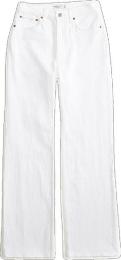 White Wide Leg Cropped Cotton Jeans, Classic White Cropped Jeans, White Cropped Cotton Jeans Straight Leg, White Cotton Cropped Straight Leg Jeans, White Relaxed Fit Cropped Cotton Jeans, White Cotton Straight Leg Cropped Jeans, White Relaxed Fit Wide Leg Cropped Jeans, White Cotton Cropped Jeans With Straight Leg, Classic White Cropped Leg Jeans