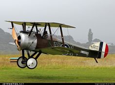 Sopwith Camel F.1 - Tauranga City Airport - January 26, 2014 Leaping into the air for an impressive display at the 2014 Tauranga airshow. Sopwith Camel, Old Planes, Vintage Planes, British Aircraft