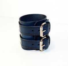 Unique blue leather bracelet! Very comfortable & easy to wear. Size: Wirst size: 6-8.5 inches(16-22cm) Width: 2.55 inch (6.5 cm) Color: blue. Material: genuine leather(leather is produced in Italy). If you have any questions please write! Adjustable Blue Leather Cuff Bracelet, Blue Leather Bracelet As A Gift, Adjustable Blue Leather Bracelets, Blue Leather Bracelet For Gifts, Blue Leather Bracelet As Gift, Modern Blue Leather Bracelet Gift, Accessories Blue, Men Bracelet, Bracelet Leather