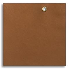 a brown leather texture with a metal button on the front and bottom part of it