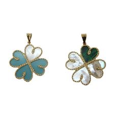 Indulge in the artistry of Italian craftsmanship with our selection of 18K Gold Turquoise & Mother of Pearl Clover Hearts Pendant or Mother of Pearl and Green Malachite options. Crafted in Italy with meticulous attention to detail, each piece exudes elegance and sophistication. Presented in an exquisite Amalia gift box and bag, it's the perfect choice for those who appreciate fine jewelry. Elevate your style with these stunning pendants, showcasing the beauty of turquoise, mother of pearl, and g Luxury Blue Heart Pendant Jewelry, Luxury Blue Jewelry For Valentine's Day, Elegant Turquoise Heart-shaped Jewelry, Mens Silver Jewelry, Baby Earrings, Green Malachite, Italian Craftsmanship, Kids Necklace, Anklet Bracelet