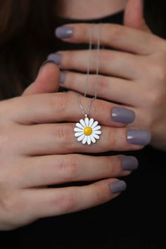 Chunky Cuff Bracelet, Yellow Daisy Flower, T Shirt Collar, Fancy Top, Daisy Pendant, Shirt Crop Top, Daisy Jewelry, Daisy Studs, Fancy Tops