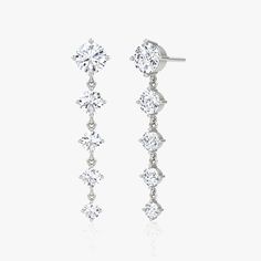 Graduated Round Brilliant VRAI created diamonds are linked together in a minimal setting designed to dangle down low and shimmer with your every movement. Accessories Jewelry Earrings, Diamond Shape, Solid Yellow, Round Brilliant, Diamond Shapes, Apparel Accessories, Jewelry Accessories, Tennis, Jewelry Earrings