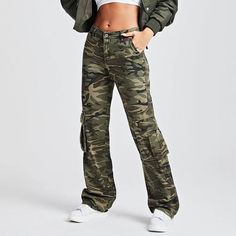 44511139004638|44511139037406|44511139070174|44511139102942 Baggy Military Style Straight Leg Bottoms, Camouflage Full-length Cargo Bottoms, Baggy Straight Leg Combat Bottoms, Full Length Camouflage Cargo Bottoms, Utility Wide Leg Camouflage Pants, Military Style Baggy Full-length Bottoms, Military Style Full Length Baggy Bottoms, Military Camouflage Jeans With Cargo Pockets, Military Style Full-length Cargo Jeans For Streetwear