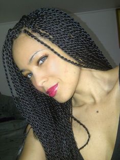 Rope Twist Braids, Afrocentric Hairstyles, African American Braided Hairstyles, Senegalese Twist Braids, Faux Loc, Braids And Twists, Twists Braids, Senegalese Twists, African American Braids