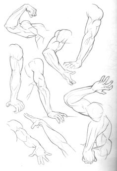 an image of a man's body sketches