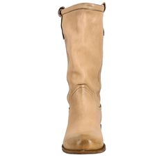 Vintage effect women's medium boots



 Smooth beige leather

 Leg height 28 cm

 Circumference 39cm

 Heel height 3cm

 Unlined



 Leather sole



 Padded insole



 Made in Italy



 Composition:
 Upper: 100% Leather
 Bottom: 100% Leather
 Insole: 100% Leather Beige Leather Western Mid-calf Boots, Beige Wide Calf Knee-high Boots With Round Toe, Beige Leather Mid-calf Boots High Ankle, Beige Mid-calf Heeled Boots For Fall, Beige Calf Leather Heeled Boots With Almond Toe, Cream Leather Snip Toe Boots, Cream Snip Toe Leather Boots, Cream Snip Toe Boots With Leather Sole, Cream Leather Boots With Snip Toe