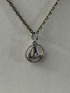 The Sail Boat necklace is a classic. Sail Boat, Charm Necklaces, Charm Necklace, Necklace Etsy, Sailing, Etsy Accessories, Jewelry Necklaces, Accessory Gift, Pet Supplies