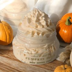 Indulge your skin in the luxurious, seasonal delight of our Pumpkin Spice Body Cream. This rich and creamy formula is infused with the warm, comforting aroma of pumpkin spice, capturing the essence of autumn in a jar. Enriched with nourishing shea butter, it deeply hydrates and revitalizes dry, dull skin, leaving it soft, smooth, and radiant. The added blend of vitamin E and natural antioxidants helps to protect your skin from environmental stressors, while the warm notes of cinnamon, nutmeg, and clove wrap you in a cozy, festive scent that lingers throughout the day. Perfect for daily use, this body butter absorbs quickly without leaving a greasy residue, making it ideal for keeping your skin moisturized and glowing all season long. Embrace the spirit of fall and treat yourself to the ult Pumpkin Spice Body Butter, Body Butter For Dry Skin, Natural Antioxidants, Mini Bananas, Boston Cream Pie, Banana Walnut, Cream Pie Recipes, Banana Cream Pie, Banana Cream