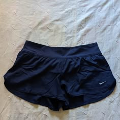 Nike Swim Navy Shorts Sz L. New. Lined. A73 Nike Shorts Outfit, Activities With Friends, Fits 2023, Black Nike Pros, Black Nike Shorts, Clothes Tips, Workout Shorts Women, Nike Pro Women, Nike Athletic Shorts