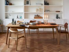 Salon Extension Table by Ro Collection in Oiled Oak Loaf Jigsaw Dining Table, Round Extendable Table, Wood Extendable Dining Table, Danish Dining Table, Wood Plates, 6 Seater Dining Table, Extendable Table, Dining Room Spaces, Large Families