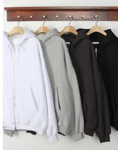 "Women's Basic Hoodie Full Zipup Thick Cotton Fleece 100% Jacket for Winter Size  One size, good for US size small to large Shoulder width 76cm /30\" Chest width 72cm /28\" Sleeve 50cm 19.6\" Length 68cm /26.7\" Fabric and Care  Cotton thick and fleece 100%  Machine washable and tumble dry  Made in S Korea" Basic Winter Hoodie With Pockets, Winter Hoodie With Pockets, Basic Fall Hoodie With Pockets, Basic Fleece Outerwear For Fall, Winter Cotton Fleece Jacket For Streetwear, Winter Streetwear Cotton Fleece Jacket, Casual Long Sleeve Fleece Jacket For Streetwear, Long Sleeve Fleece Jacket With Double-lined Hood For Streetwear, Long Sleeve Fleece Jacket With Double-lined Hood