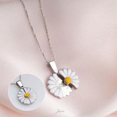 "This dainty Original 925 Silver Custom Secret Message Daisy Necklace would make the perfect birthday gift or a gift for yourself! Minimalist Personalised Hidden Name Choker is handmade, This Locked Name Necklace would be good for Summer, Handmade Silver Flower Jewellery is crafted with 925 solid sterling silver, Tiny Mama Necklace is perfect for everyday wear. PRODUCT DETAILS The material is Solid 925 Sterling Silver. 18KGold and 18K Rose Gold are plated over solid 925 sterling silver. ❤ The necklace comes in a special gift box HOW TO ORDER 1- Please choose your necklace color from the drop-down menu. 3- Choose your necklace length 2- Press add to cart and write your desired word, number, message or symbols to the '' PERSONALISATION BOX\" section. All jewelry of jueeri is hand-made. 🎁 Al Sterling Silver Daisy Jewelry, Mother's Day White Gold Jewelry With Flower Charm, Dainty Daisy Sterling Silver Jewelry, Sterling Silver Birth Flower Necklace As Gift For Her, Sterling Silver Flower Jewelry For Mother's Day, Mother's Day Sterling Silver Flower Shaped Jewelry, Sterling Silver Flower-shaped Jewelry For Mother's Day, Silver Daisy Jewelry Gift, Silver Daisy Jewelry For Gift