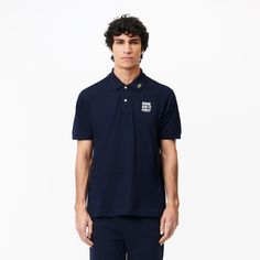 This L.12.12 cotton piqué polo is a lesson in Lacoste styling. Featuring contrast embroidery and luxe finish details: a timeless, iconic design. Lacoste Sport, Lacoste Polo, Polo T Shirts, Lacoste Men, Pique Polo Shirt, Mens T Shirts, 2024 Collection, Polo Collar, Mens Polo Shirts