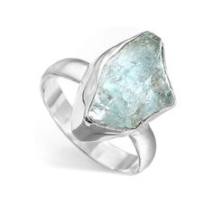 Gorgeous natural raw Aquamarine stone ring Made of solid sterling silver. Perfect as a unique gift for a girlfriend or a special treat to yourself. ❥ Metal: Solid sterling silver ❥ US Ring Size: Choose Size ❥ Width: 12-20mm ❥ Gemstone: Aquamarine ❥ Gemstone Color: Green ✈ Free Shipping (USPS) 🎁 Free Gift Box ↻ 60 Days Return ⌛ 24 Handling Time ** GET 15% OFF COUPON ** Visit 👉 boho-magic.com/join Join and get coupons, exclusive offers, updates, and more surprises! ** ALSO IN OUR SHOP ** Shop▸ h Aquamarine Stone Ring, Raw Amethyst Ring, Magic Jewelry, Raw Gemstone Jewelry, Raw Aquamarine, Silver Rings For Women, Moonstone Ring Sterling Silver, Raw Stone Ring, Raw Amethyst