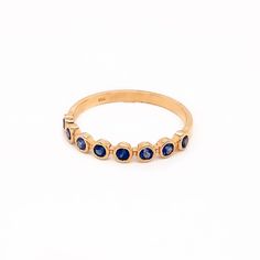 Gemstone Bezel Band – Lindsey Leigh Jewelry Timeless Stackable Birthstone Rings, Elegant Adjustable Sapphire Birthstone Ring, Elegant Adjustable Sapphire Ring With Birthstone, Timeless 14k Gold Stackable Gemstone Rings, Timeless 14k Gold Stackable Rings With Gemstones, Elegant Blue Birthstone Ring With Bezel Setting, Elegant Adjustable Ethical Sapphire Ring, Timeless Sapphire Ring With Bezel Setting, Anniversary Gemstones With Bezel Setting In Fine Jewelry Style