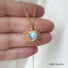 Sun-shaped Necklace As A Summer Gift, Bohemian Sun Shaped Jewelry Gift, Summer Sun Design Jewelry Gift, Sunburst Shaped Jewelry As Summer Gift, Summer Sun Necklace For Gift, Summer Sunburst Jewelry Gift, Sunburst Shape Summer Gift Jewelry, Sun And Moon Design Jewelry For Summer, Sun And Moon Design Jewelry As Summer Gift