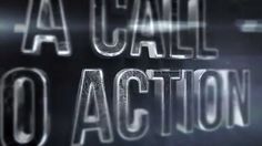 the words'a call to action'are shown in white letters on a black background