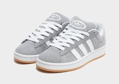 adidas Originals Campus 00s Junior Popular Shoes 2024 Women, Gray Campus 00s, Grey Adidas Campus 00s, Campus Adidas Shoes, Adidas Campus Gray, Gray Adidas Campus, Campus Addis’s, Grey Campus 00s, Adidas Campus 00s Crystal White