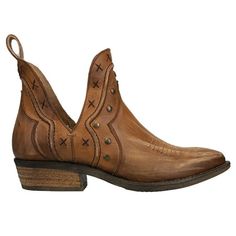 Flaunt your unique, cowgirl style with a gorgeous pair of western boots from Corral. These beautiful booties have both an edgy and feminine look. Perfect for a night out on the town. Size: 6.5.  Color: Brown.  Gender: female.  Age Group: adult. Western Chelsea Boots With Pointed Toe For Fall, Western Pointed Toe Chelsea Boots For Fall, Western Ankle-high Moto Boots With Stacked Heel, Fall Ankle Boot Booties For Rodeo, Western Snip Toe Booties For Fall, Western Chelsea Ankle Boots For Fall, Western Style Booties For Rodeo In Fall, Fall Western Ankle-high Chelsea Boots, Western Style Chelsea Ankle Boots For Fall