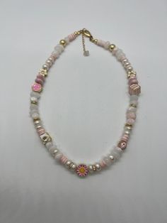 This necklace is versatile and suitable for casual gatherings. It adds a touch of refined femininity to any outfit, making it an ideal accessory to elevate your style. Outfit Making, Oils For Skin, Intense Workout, Flower Necklace, Makeup Routine, Pearl Jewelry, Pink Flowers, Elevate Your Style, Jewelry Collection