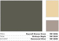 the different shades of gray and yellow are shown in this color scheme, which is also available