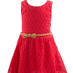 Size: 3t Material: Cotton Care: Hand Wash Red Dress-up Dresses For Spring, Red Dress For Dress-up In Spring, Red Dress For Spring Dress-up, Red Spring Dress-up Dresses, Cute Red Dress With Bow, Red Summer Dress With Bow, Samara Dress, Arrow Dress, Floral High Low Dress