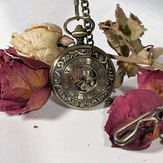 VINTAGE STYLE POCKET WATCH - PERFECT GIFT FOR EVERYONE This personalized vintage style, retro bronze metal pocket watch is one of the best gifts you can give to your beloved ones so that they can remember you any time of the day. The engraving makes it an especially thoughtful gift for any special occasion like wedding, birthday, engagement, graduation, anniversary or any special days like Christmas, New Year, Father's Day, Thanksgiving, Valentine's Day, Birthday, Mother's Day, Father's Day etc. Steampunk Style Pocket Watch With Metal Dial As Gift, Steampunk Pocket Watch With Metal Dial, Steampunk Style Metal Dial Pocket Watch For Gift, Steampunk Pocket Watch With Metal Dial As Gift, Metal Skeleton Dial Watch, Gold Engraved Steampunk Pocket Watch, Metal Skeleton Dial Watch As Gift, Steampunk Engraved Pocket Watch As Gift, Metal Skeleton Dial Watch For Gift