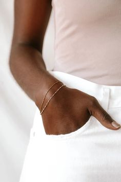 If simple styles are your go-to, the Lulus Dearly Dainty 14KT Gold Chain Layered Bracelet will feel right at home in your collection! This layered chain bracelet is plated in 14KT gold and looks amazing paired with all your other trendy pieces! Double Chain Bracelet, Layered Bracelet, Layered Chain, Classy Jewelry, Gold Bracelet Chain, Layered Bracelets, Green Satin, Metal Pendant, Dainty Jewelry